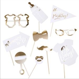 Baby Shower Photo Booth Props